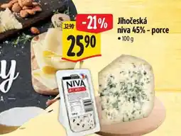 Albert Jihočeská niva 45% - porce 100 g nabídka