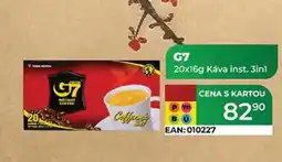Tamda Foods G7 Coffee G7 20x16g Káva inst. 3in1 nabídka