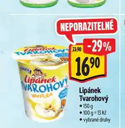 Albert Lipánek Tvarohový 130g nabídka