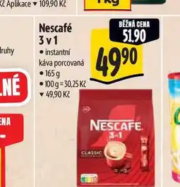 Albert Nescafé 3v1 instantní káva porcovaná 165 g nabídka