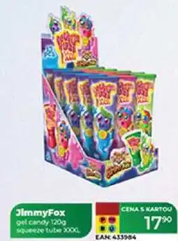 Tamda Foods JimmyFox gel candy 120g squeeze tube XXXXL nabídka