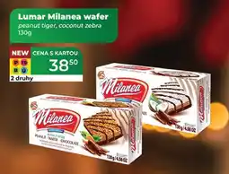 Tamda Foods Lumar Milanea wafer peanut tiger, coconut zebra 130g nabídka