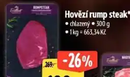 Albert Hovězí rump steak nabídka