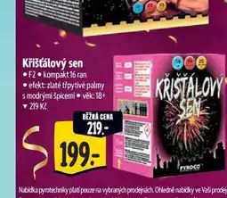 Albert Křišťálový sen F2 nabídka