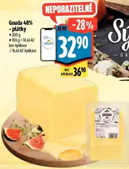 Albert Gouda 48% - plátky nabídka