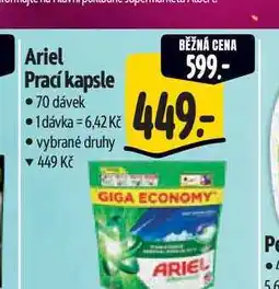 Albert Ariel Prací kapsle 70 dávek nabídka