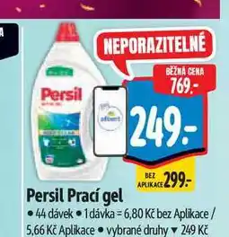 Albert Persil Prací gel 44 dávek nabídka