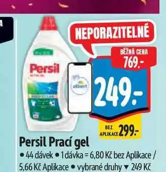 Albert Persil Prací gel 44 dávek nabídka