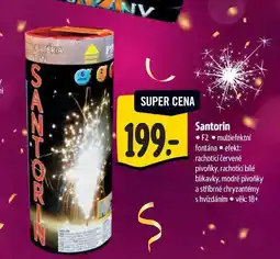 Albert Santorin multiefektní fontána nabídka