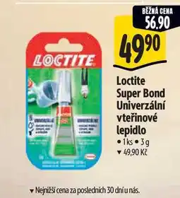 Albert Loctite Super Bond Univerzální vteřinové lepidlo 1ks 3g nabídka
