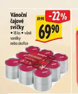 Albert Vánoční čajové svíčky 18 ks nabídka