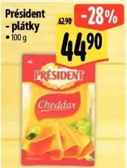 Albert Président - plátky nabídka