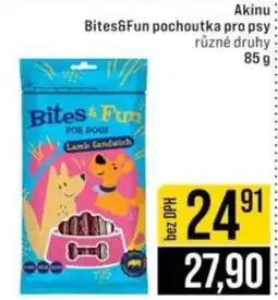 Jip Akinu Bites&Fun pochoutka pro psy nabídka