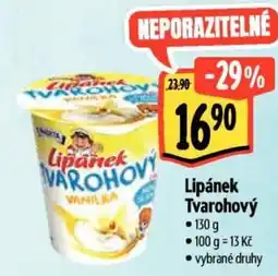 Albert Madeta Lipánek Tvarohový nabídka