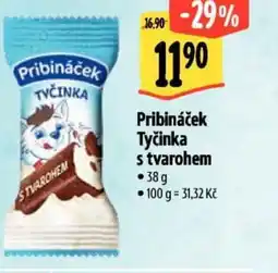 Albert Pribináček Tyčinka s tvarohem nabídka