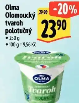 Albert Olma Olomoucký tvaroh polotučný nabídka