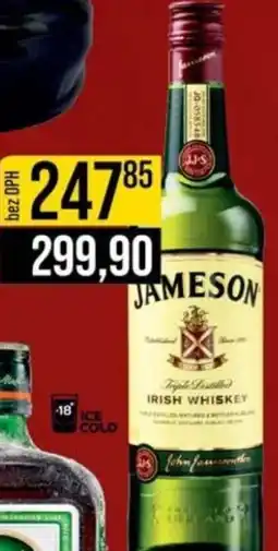 Jip Jameson Irish Whiskey 40% nabídka