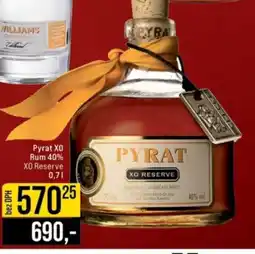 Jip Pyrat XO Rum 40% XO Reserve nabídka