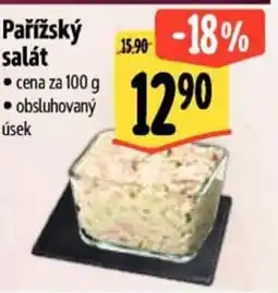 Albert Pařížský salát nabídka