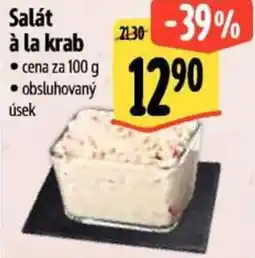 Albert Salat à la krab nabídka