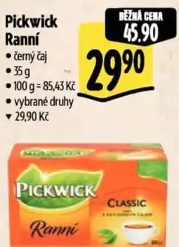 Albert Pickwick Ranní nabídka