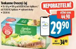 Albert Teekanne Ovocný čaj nabídka