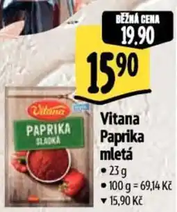 Albert Vitana Paprika mletá nabídka