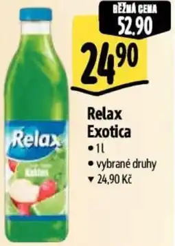 Albert Relax Exotica nabídka