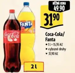 Albert Coca-Cola/ Fanta nabídka