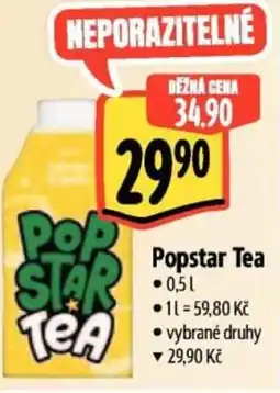 Albert Popstar Tea nabídka