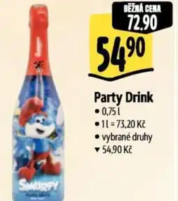 Albert Party Drink nabídka