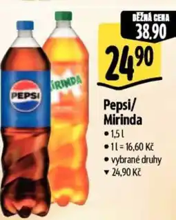 Albert Pepsi/ Mirinda nabídka