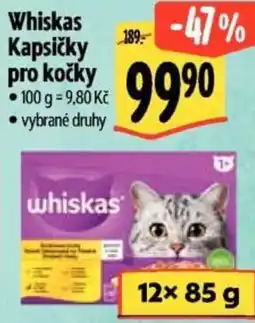Albert Whiskas Kapsičky pro kočky nabídka