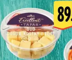 Albert Duo - gouda kostky/fuet nabídka