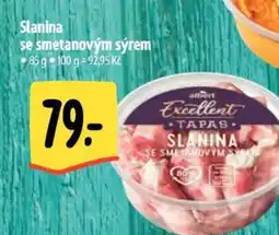 Albert Slanina se smetanovým sýrem nabídka