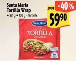 Albert Santa Maria Tortilla Wrap nabídka
