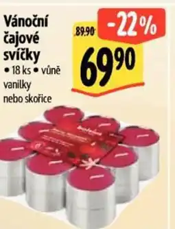 Albert Vánoční čajové svíčky nabídka