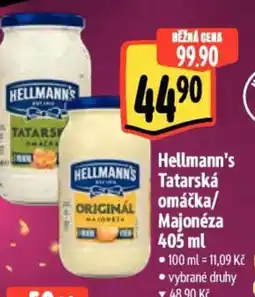 Albert Hellmann's Tatarská Omáčka/ Majonéza nabídka