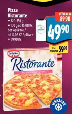 Albert Dr.Oetker Pizza Ristorante nabídka