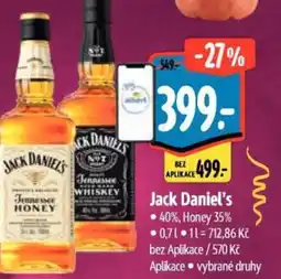 Albert Jack Daniel's nabídka