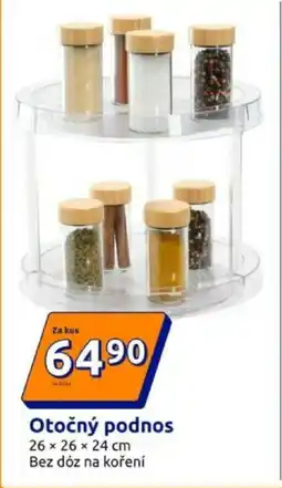 Action Otočný podnos nabídka