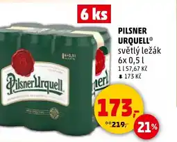 Penny Market Pilsner Urquell nabídka