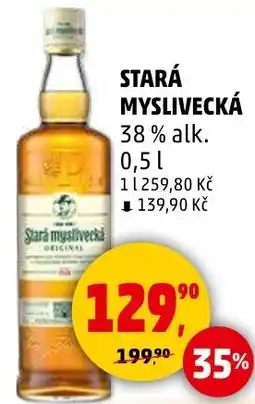 Penny Market Stará myslivecká 38% alk. nabídka