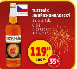 Penny Market Tuzemák jindřichohradecký 37.5% alk. nabídka