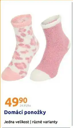 Action Domácí ponožky nabídka