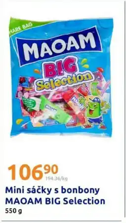 Action Mini sáčky s bonbony MAOAM BIG Selection nabídka