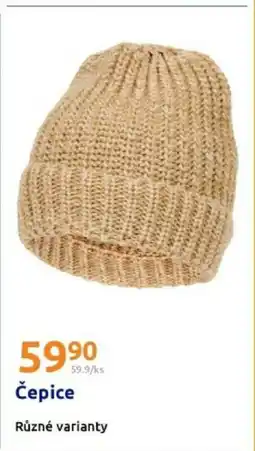 Action Čepice nabídka