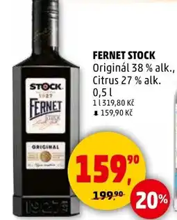 Penny Market Fernet stock nabídka