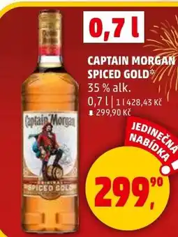 Penny Market Captain morgan spiced gold nabídka