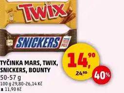Penny Market Tyčinka mars, twix, snickers, bounty nabídka